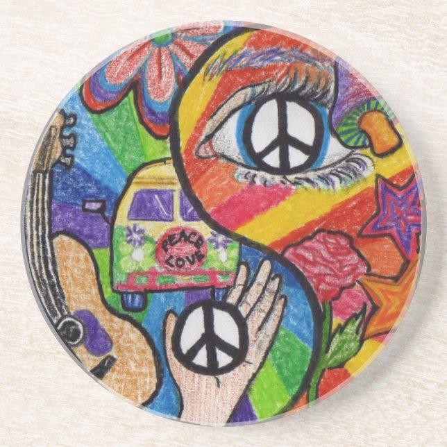 Yin Yang Untersetzer (Vorne)