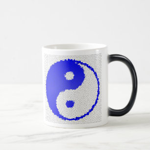 Yin Yang verwandelnde Kaffee-Tasse Verwandlungstasse