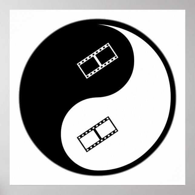 Yin Yang Video Editing Poster (Vorne)