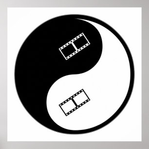 Yin Yang Videoredigieren Poster