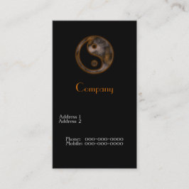 Yin Yang Visitenkarte