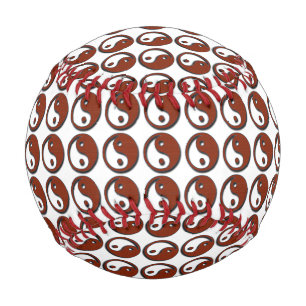 Yin Yang von Shirley Taylor Baseball