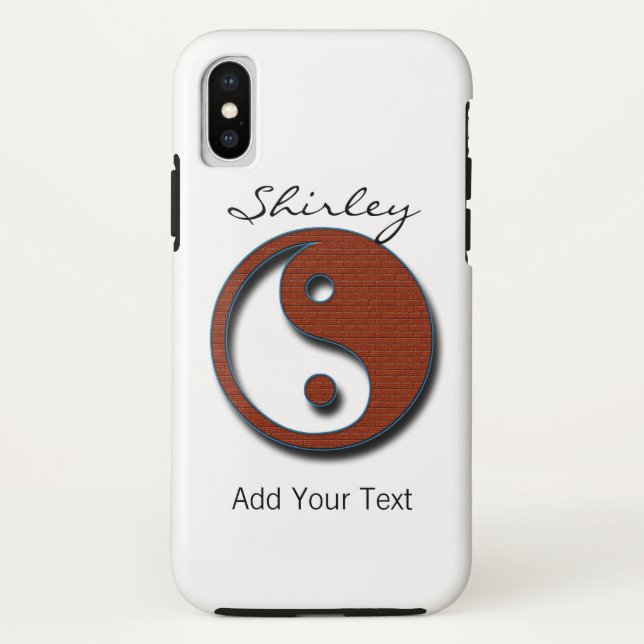 Yin Yang von Shirley Taylor Case-Mate iPhone Hülle (Rückseite)