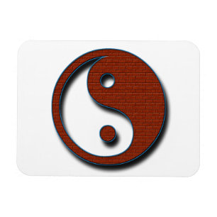 Yin Yang von Shirley Taylor Magnet