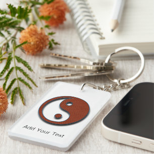 Yin Yang von Shirley Taylor Schlüsselanhänger