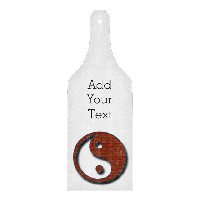 Yin Yang von Shirley Taylor Schneidebrett (Vorderseite)