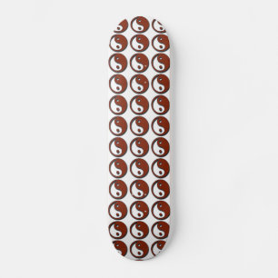 Yin Yang von Shirley Taylor Skateboard