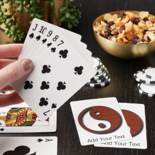 Yin Yang von Shirley Taylor Spielkarten
