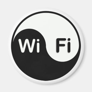 Yin Yang wi-fi-Magnet-Taste Magnet
