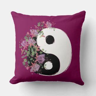 Yin Yang Wurfkissen Kissen