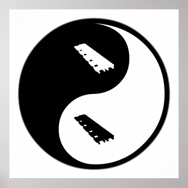 Yin Yang Xylophone Poster (Vorne)