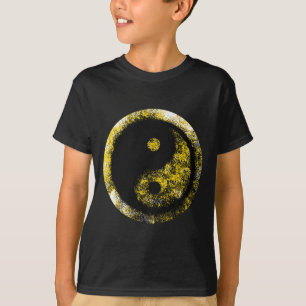 Yin Yang Yellow Black The MUSEUM Zazzle Geschenke T-Shirt