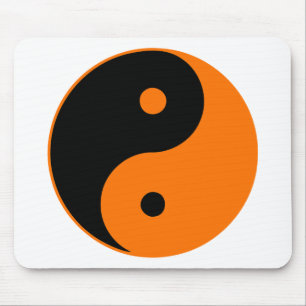 Yin Yang Ying Taoismus-Zeichen-Chinese Taijitu Mousepad