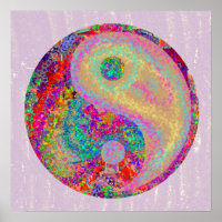 YIN YANG YinYang Chinesisches Lebensbilanz-Symbol