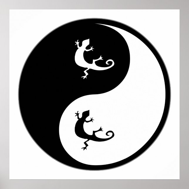 Yin Yang Zoology Poster (Vorne)