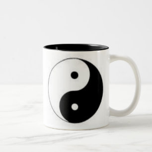 Yin Yang Zweifarbige Tasse