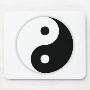 Ying und Yang Mousepad
