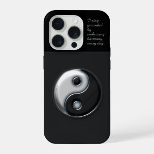 Ying Yang 3D iPhone 15 Pro Hülle