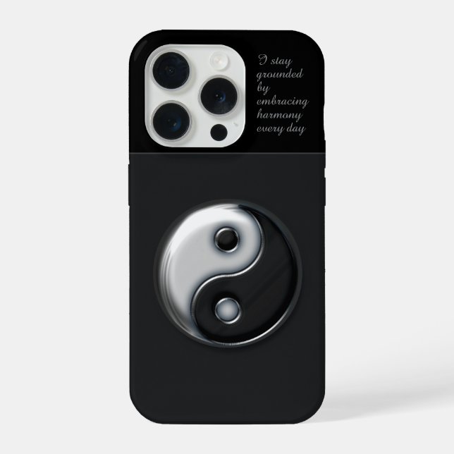Ying Yang 3D iPhone Hülle (Rückseite)