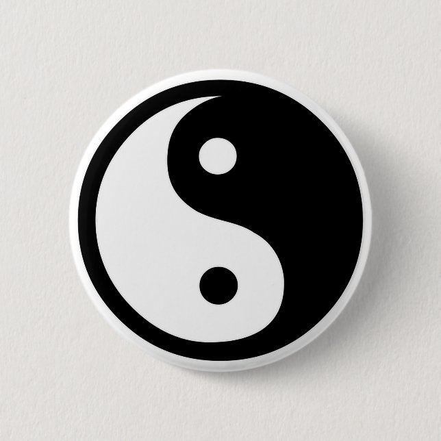Ying Yang Button (Vorderseite)