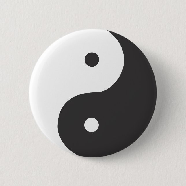 Ying Yang Button (Vorderseite)