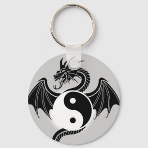 Ying-Yang Dragon Schlüsselanhänger