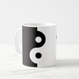 Ying Yang Duales Kaffeetasse