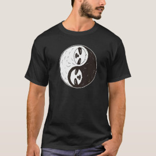 Ying Yang Japanisches Gleichgewicht Süße Slot-Spie T-Shirt