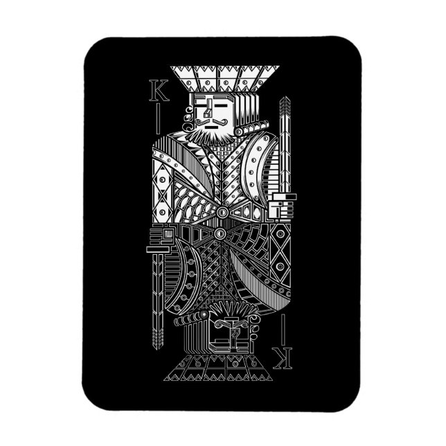 Ying Yang King Magnet (Vertikal)