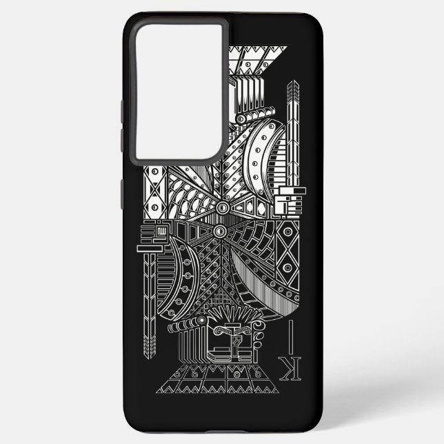 Ying Yang King Samsung Galaxy Hülle (Rückseite)