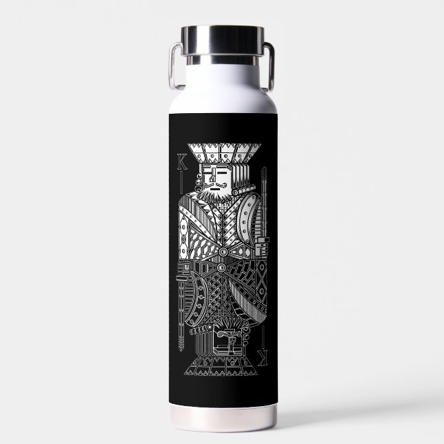 Ying Yang King Trinkflasche (Vorne)