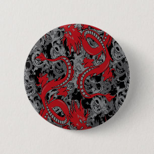 Ying Yang Red Button