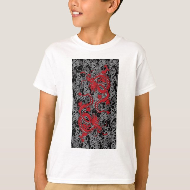 Ying Yang Red T-Shirt (Vorderseite)