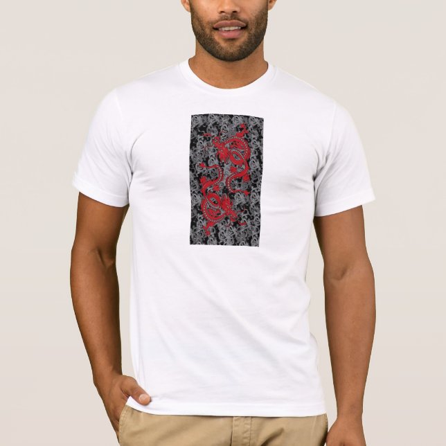 Ying Yang Red T-Shirt (Vorderseite)