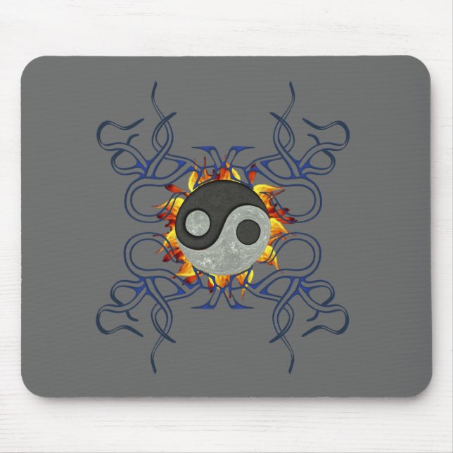 Ying Yang Stammes- Mousepad (Vorne)