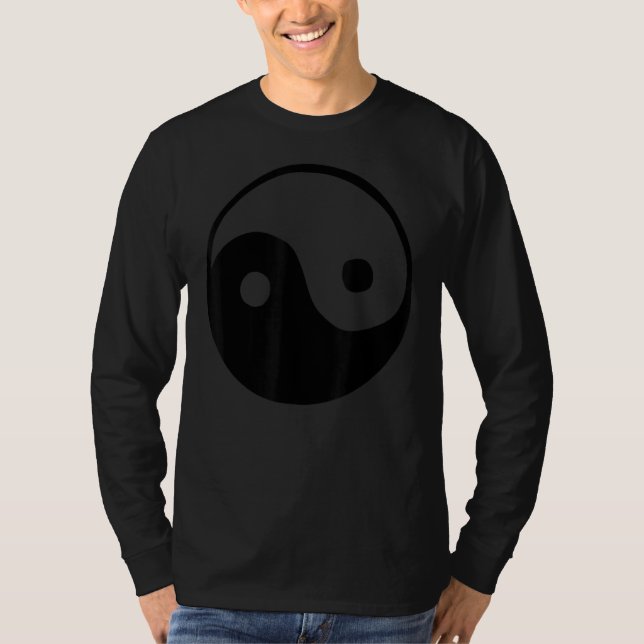 Ying Yang Symbol T-Shirt (Vorderseite)