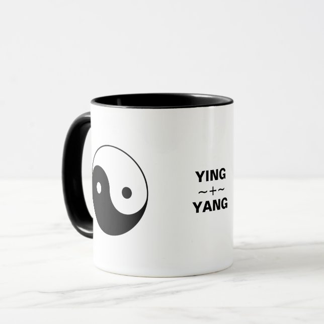 YING-YANG-Tasse Tasse (Vorderseite Links)