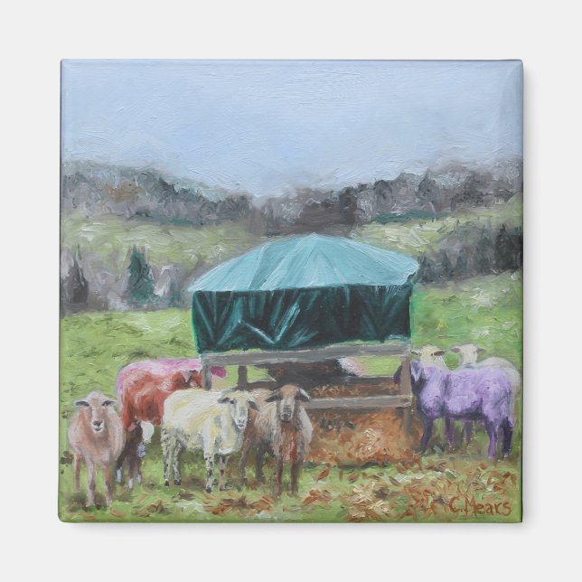 Ying Yang & The Gang Magnet (Vorne)