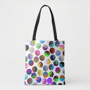 Ying Yang Yoga Fitness Tote Tasche