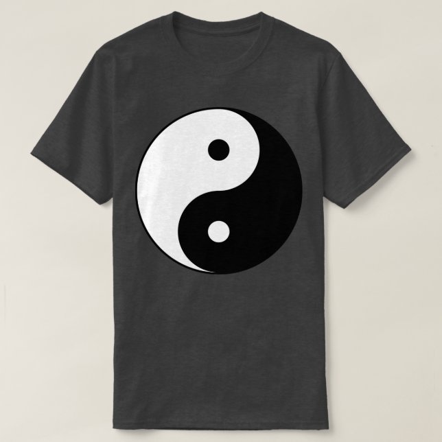 Ying Yang Yoga Mantra Relax T-Shirt (Design vorne)