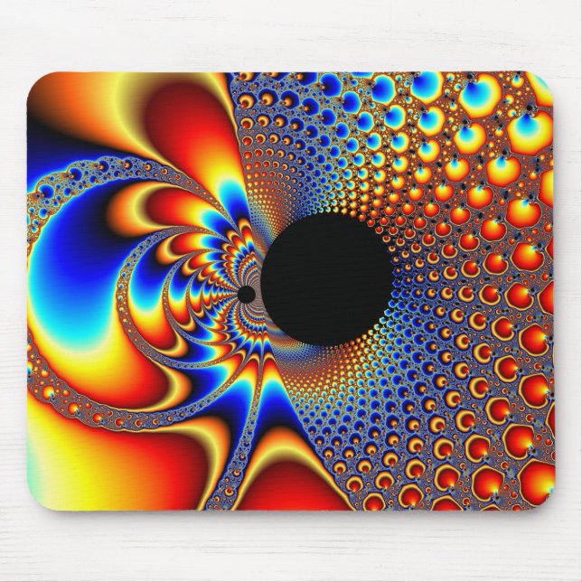 YinYang BigBang - Fraktal Mousepad (Vorne)
