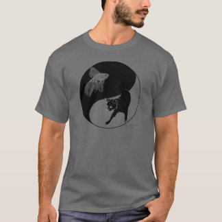 yinyang Block-Farbelineart T-Shirt