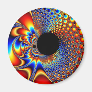 YinYang großer Knall - Fraktal-Magnet Magnet