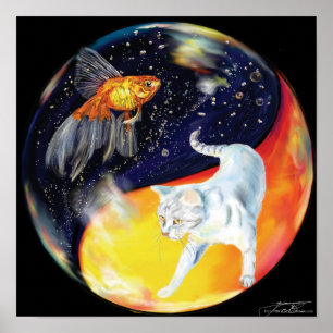 Yinyang Kunstplakat Poster