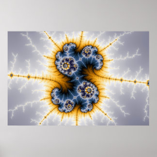 Yinyang Twister - Fraktal Poster