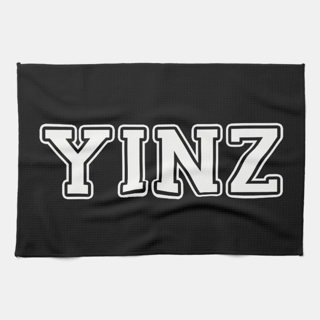 Yinz Geschirrtuch (Horizontal)