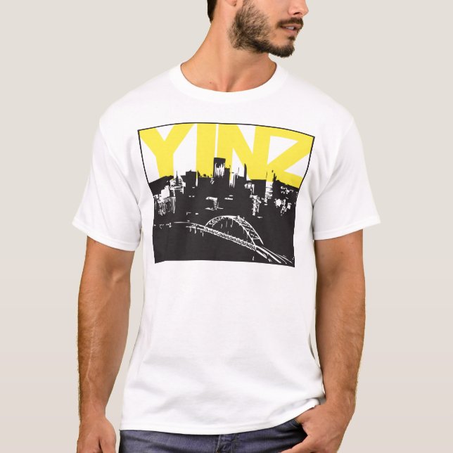 Yinz Pittsburgh T-Shirt (Vorderseite)