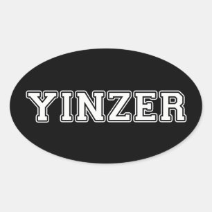 Yinzer Ovaler Aufkleber