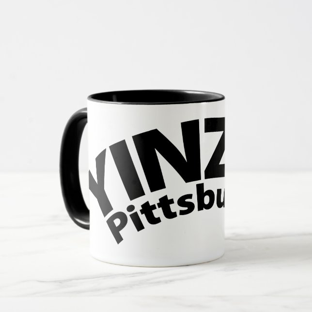 YINZER PITTSBURGH KOMBINIERTE TASSE (Vorderseite Links)
