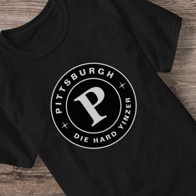 Yinzer Proud Pittsburgh 412 Zuhause Retro T - Shir T-Shirt (Von Creator hochgeladen)